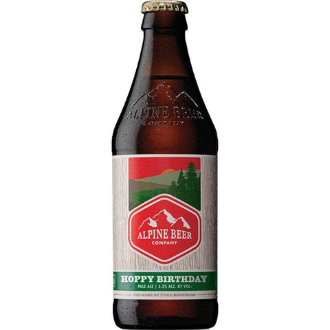 Alpine Beer Company Hoppy Birthday Beer Alpine Beer Company