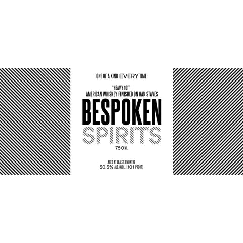 Bespoken Spirits Heavy 101 American Whiskey - Goro's Liquor