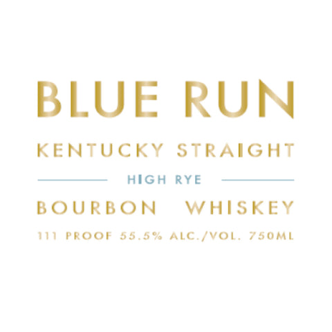 Blue Run High Rye Bourbon Whiskey - Goro's Liquor
