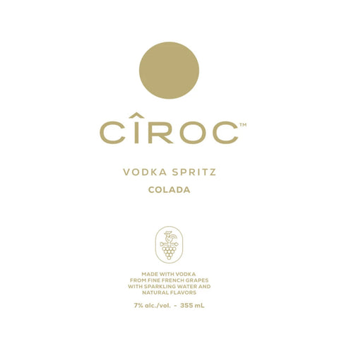 Ciroc Vodka Spritz Colada 4PK Cans - Goro's Liquor