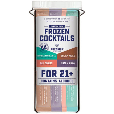 Cutwater Spirits Frozen Cocktails Alcoholic Freezer Bars Cutwater Spirits