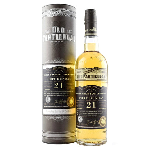 Douglas Laing Old Particular Single Grain Port Dundas 21 Year Old - Goro's Liquor