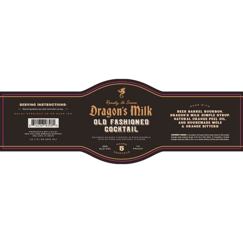 Dragon’s Milk Old Fashioned Cocktail - Goro's Liquor