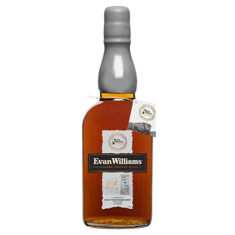 Evan Williams 10th Anniversary Single Barrel Vintage Bourbon Bourbon Evan Williams