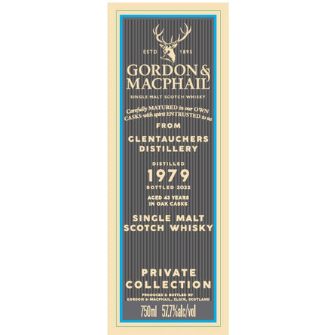 Gordon & Macphail 1979 Glentauchers 43 Year Old - Goro's Liquor