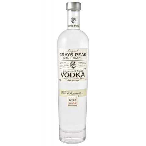 Grays Peak Vodka - Goro's Liquor