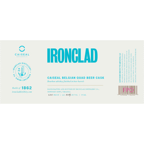 Ironclad Caiseal Belgian Quad Beer Cask Bourbon - Goro's Liquor