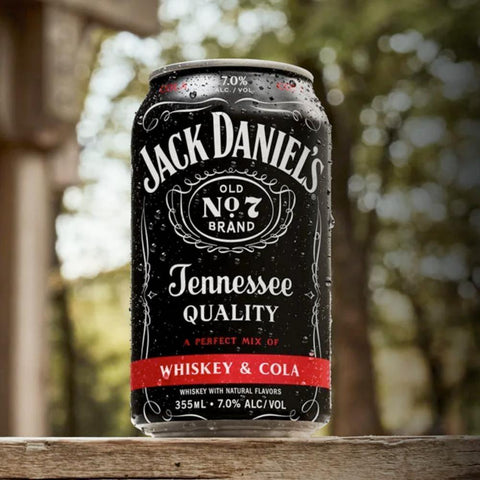 Jack Daniel's Whiskey & Cola Canned Cocktails Jack Daniel's