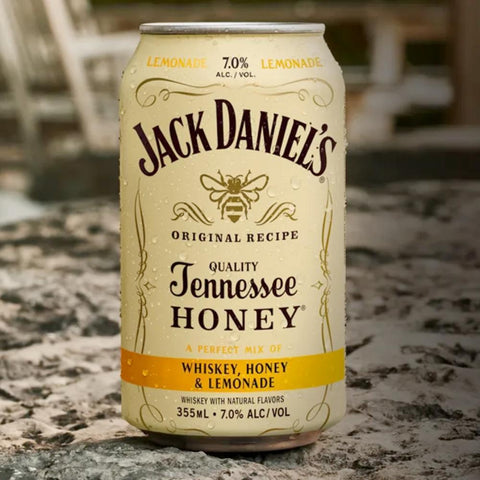 Jack Daniel's Whiskey, Honey & Lemonade Canned Cocktails Jack Daniel's