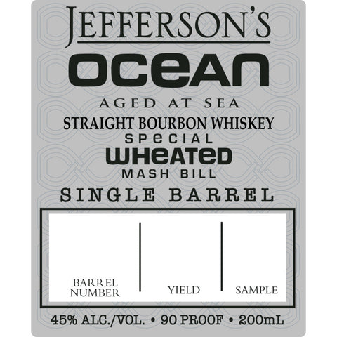 Jefferson's Ocean Special Wheated Mash Bill Single Barrel - Goro's Liquor