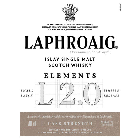 Laphroaig Elements 2.0 Limited Release Scotch Laphroaig