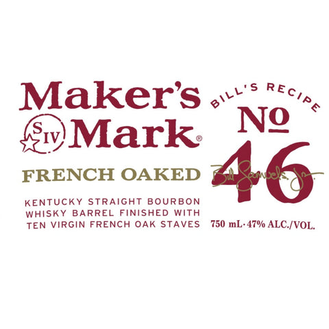 Maker's Mark 46 Cask Strength Bill's Recipe Frenched Oak Limited Release - Goro's Liquor