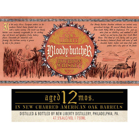 New Liberty Bloody Butcher Bourbon Aged 12 Months - Goro's Liquor
