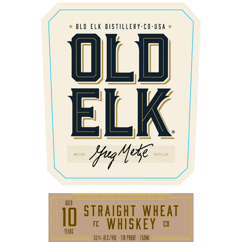 Old Elk 10 Year Old Straight Wheat Whiskey - Goro's Liquor