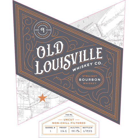 Old Louisville 9 Year Old Straight Bourbon - Goro's Liquor