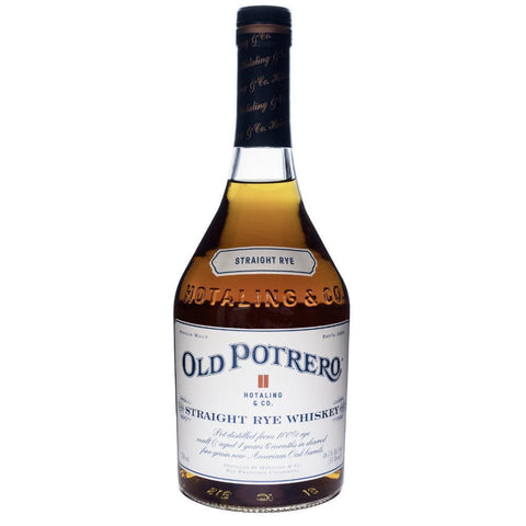 Old Potrero Single Malt Straight Rye Whiskey Rye Whiskey Old Potrero