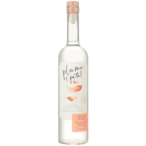 Plume & Petal Peach Wave Vodka - Goro's Liquor
