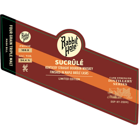 Rabbit Hole Sucrûlé Four Grain Triple Malt Bourbon Bourbon Rabbit Hole Distillery