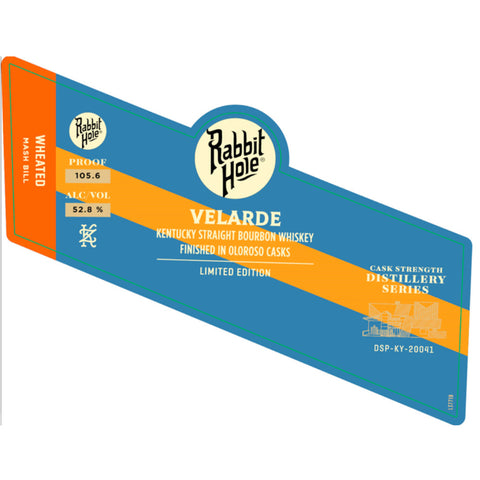 Rabbit Hole Velarde Wheated Bourbon Bourbon Rabbit Hole Distillery