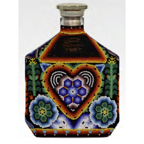 Riqueza Cultural Añejo Ruby Heart Huichol Tequila Riqueza Cultural