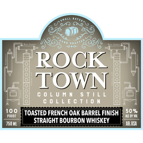 Rock Town Column Still Collection Toasted French Oak Finish Straight Bourbon - Goro's Liquor