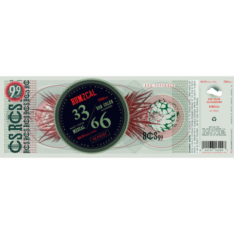 Ron Colón Salvadoreño Rumczal 33/66 - Goro's Liquor