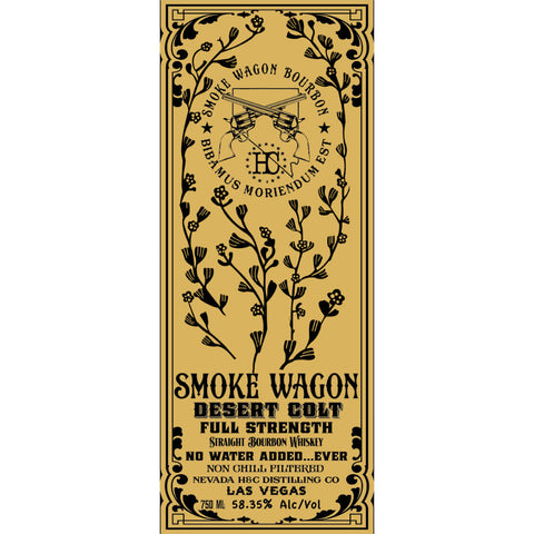 Smoke Wagon Desert Colt Straight Bourbon Bourbon Smoke Wagon Bourbon
