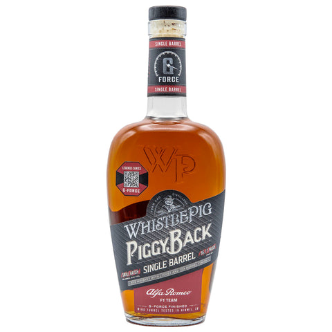 WhistlePig PiggyBack Legend Series: Alfa Romeo F1 Team Stake Barrel Whiskey WhistlePig