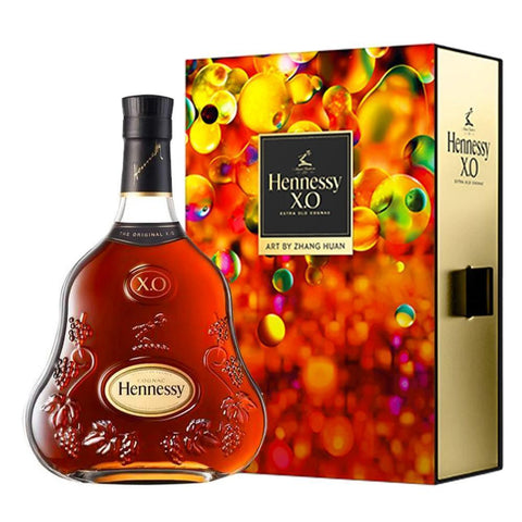 Hennessy X.O Chinese New Year With Limited Edition Gift Box By Zhang Huan Cognac Hennessy