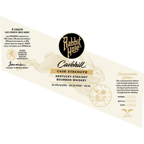 Buy Rabbit Hole Cavehill Cask Strength Commemorative Edition online from the best online liquor store in the USA.