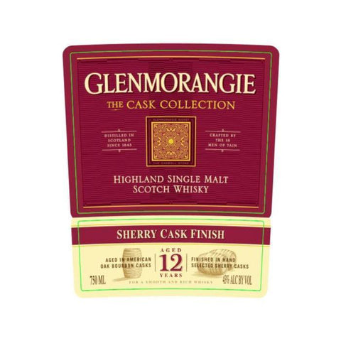 Buy Glenmorangie The Cask Collection 12 Year Old Sherry Cask Finish online from the best online liquor store in the USA.