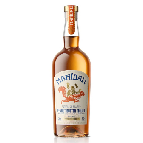 Maniball Peanut Butter Tequila Tequila Maniball Tequila