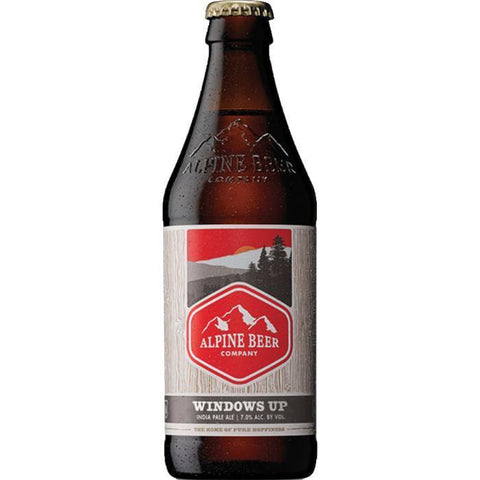 Alpine Beer Company Windows Up IPA Beer Alpine Beer Company