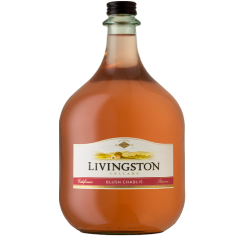 Livingston Chablis Blush | 1.5 Liter - Goro's Liquor