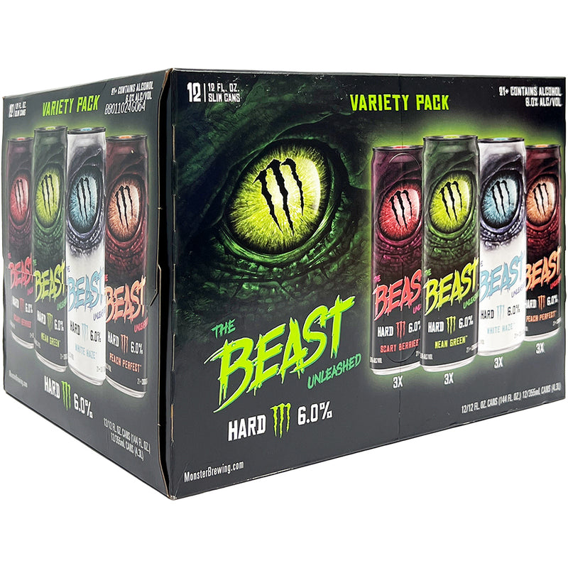 the beast unleashed variety pack 6.0% 12PK - Goro&