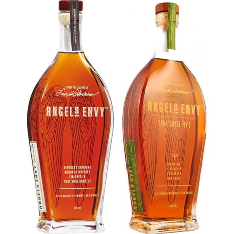 Angel’s Envy Bourbon & Rye 375ML Bundle Bourbon Angel's Envy   