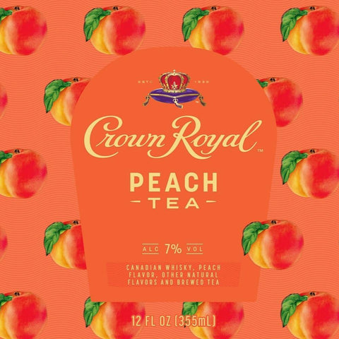 Crown Royal Peach Tea Canned Cocktail - Goro's Liquor