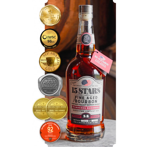 15 Stars 14 Year Old Timeless Reserve Kentucky Straight Bourbon - Goro's Liquor