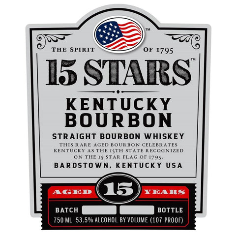 15 Stars Kentucky Straight Bourbon - Goro's Liquor