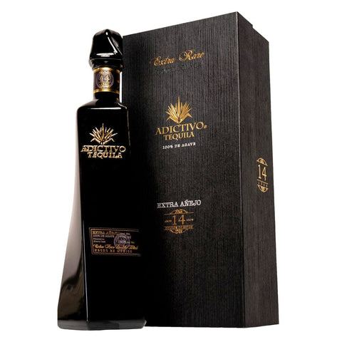 Adictivo Extra Rare Double Black 14 Year Old Extra Anejo Tequila - Goro's Liquor