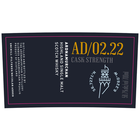 Ardnamurchan AD/02.22 Cask Strength - Goro's Liquor