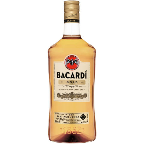 Bacardi Gold Rum 1.75L - Goro's Liquor