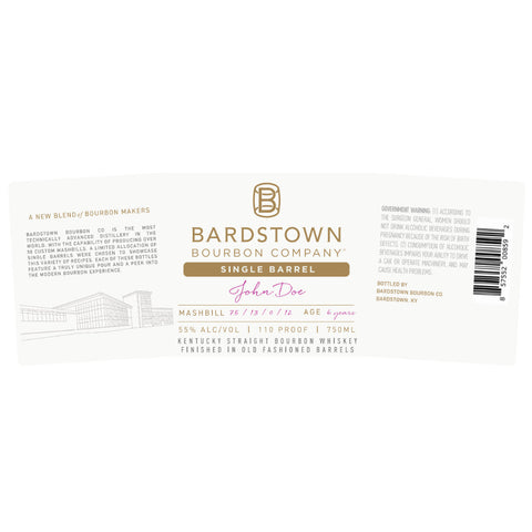 Bardstown Bourbon Finished in Old Fashioned Barrels - Goro's Liquor