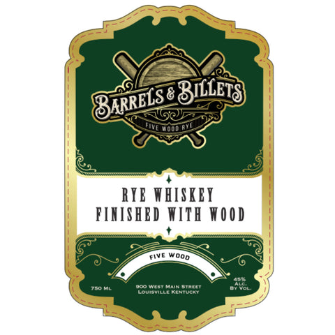 Barrels & Billets Five Wood Rye - Goro's Liquor