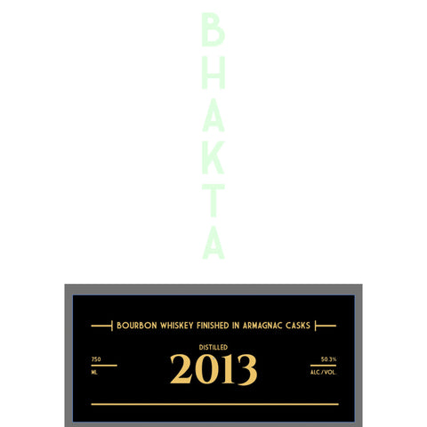 BHAKTA 2013 Bourbon Finished in Armagnac Casks - Goro's Liquor