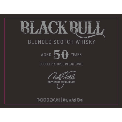 Black Bull 50 Year Old - Goro's Liquor