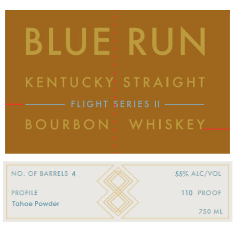 Blue Run Flight Series II ‘Tahoe Powder’ - Goro's Liquor