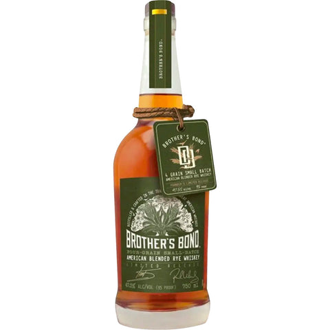 Brother’s Bond American Blended Rye Whiskey By Ian Somerhalder & Paul Wesley - Goro's Liquor