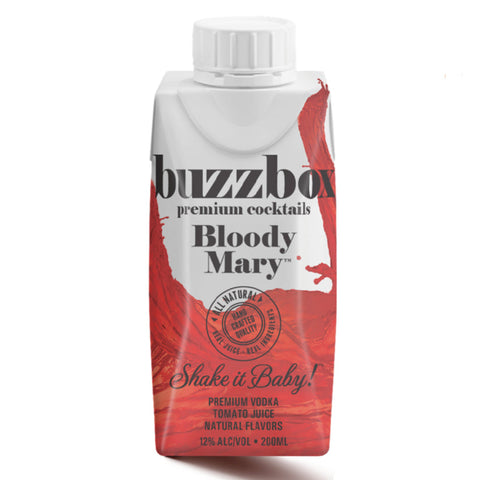 Buzzbox Bloody Mary Cocktail 4PK - Goro's Liquor