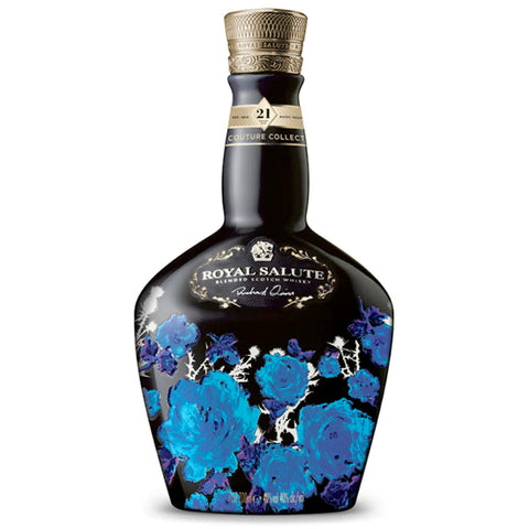 Chivas Regal Royal Salute 21 Year Old Richard Quinn Black Edition - Goro's Liquor